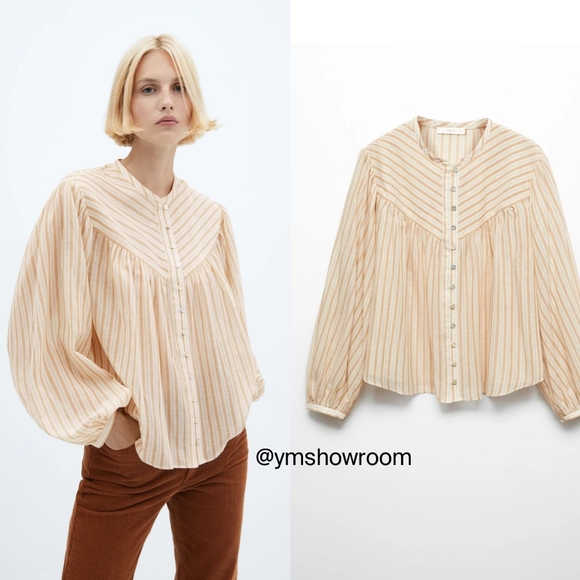Mango Tops - MANGO Flowy blouse
